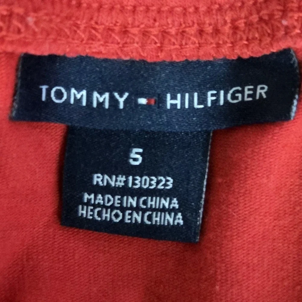 Tommy Hilfiger Girls Size 5 Paquita Shorts Small Logo